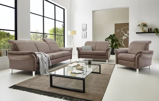 Sofagarnitur 3 Sitzer und 2 Sitzer Exclusivmodell Hudson 